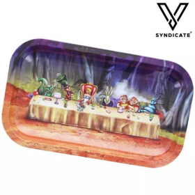 Plateau de roulage V-Syndicate Alice Tea Party 27 x 16 cm